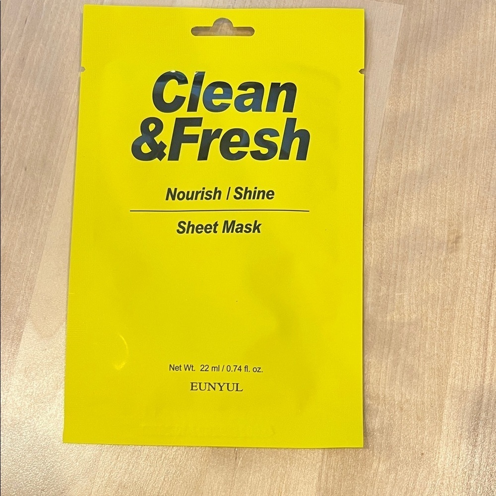 EUNYUL Clean & Fresh Sheet Mask